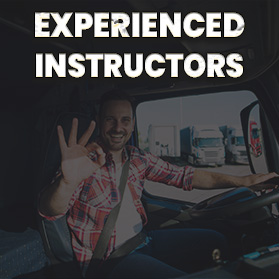 Experienced instructors in Truck driving institute