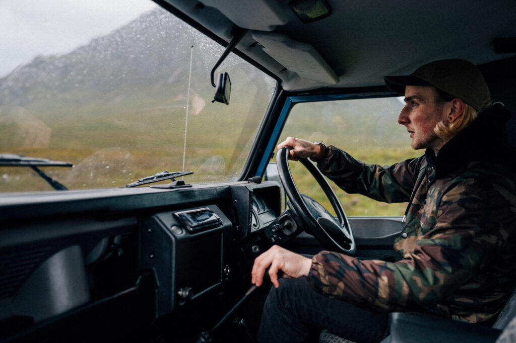 man driving Dasmesh truck